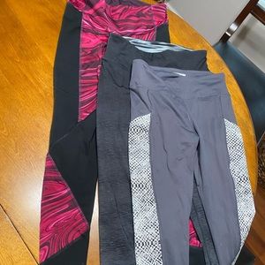 Lot of workout leggings